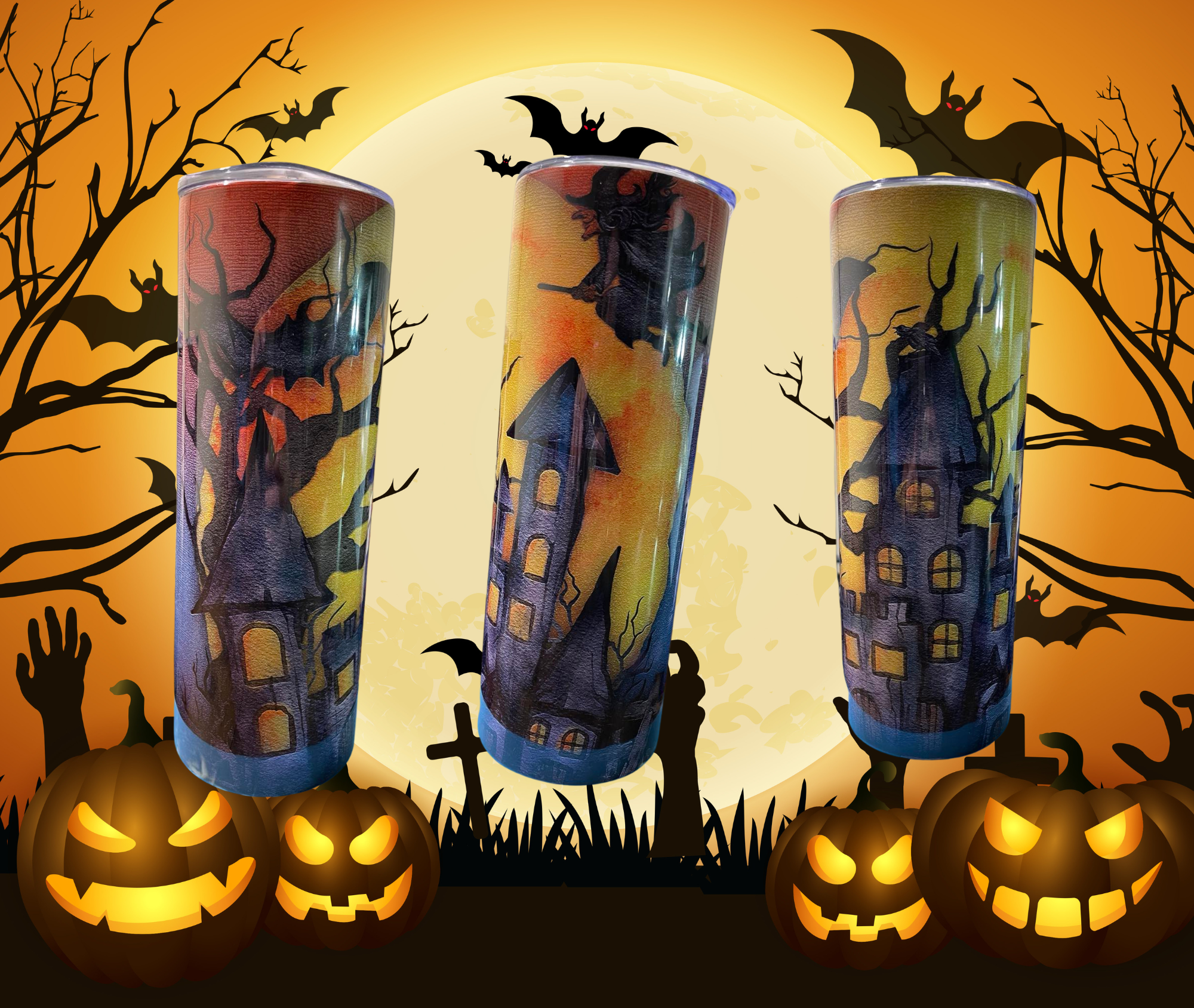 Halloween Themed 20oz Tumbler