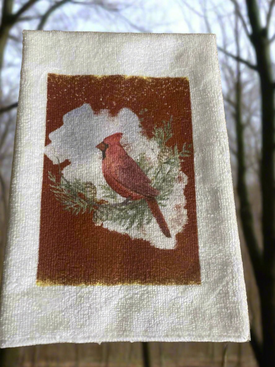 Cardinal Microfiber Dish Towel