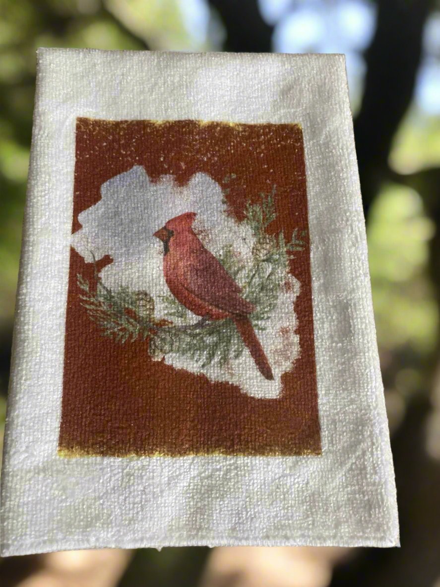 Cardinal Microfiber Dish Towel