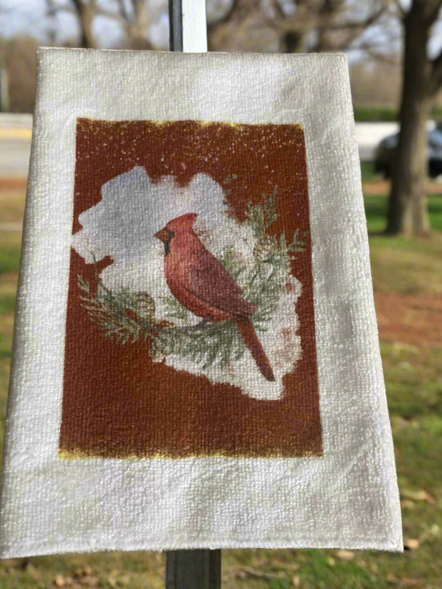 Cardinal Microfiber Dish Towel