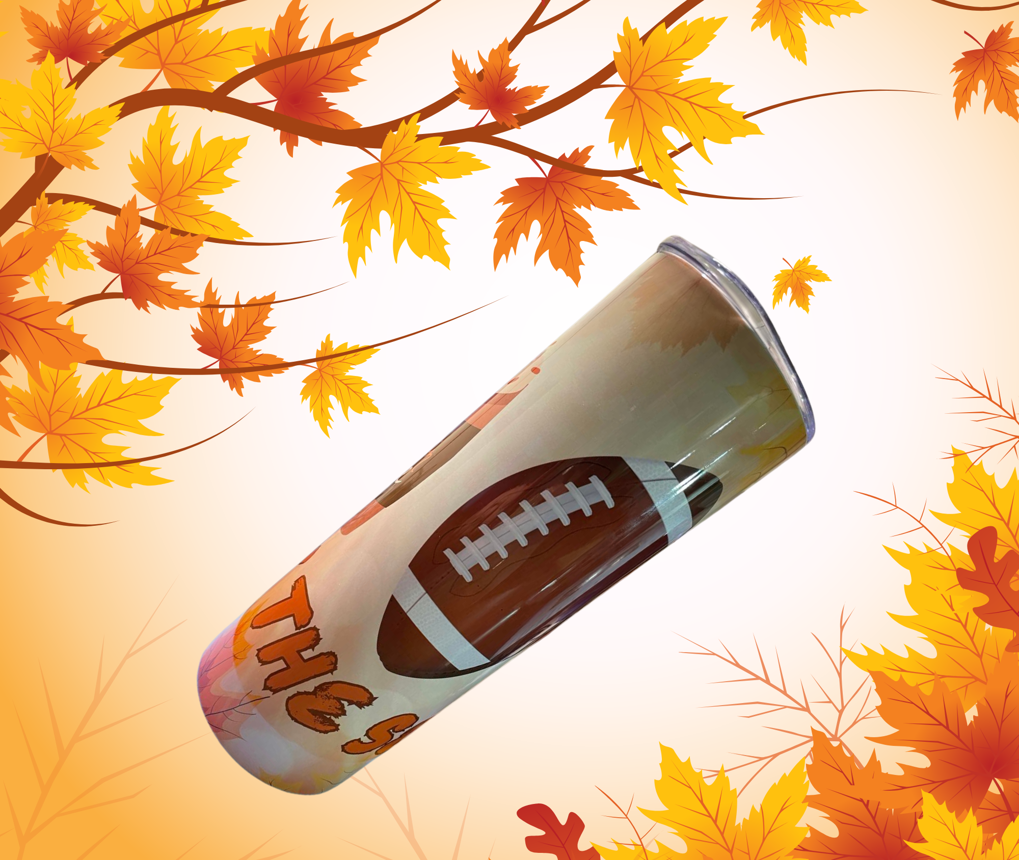 Fall/Autumn Themed 20oz Tumbler