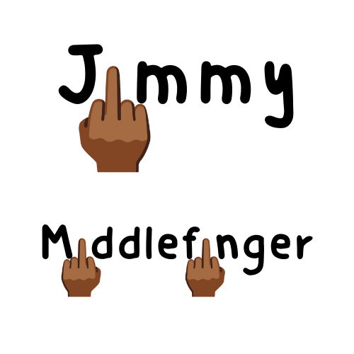 Name Your Middle Finger T's
