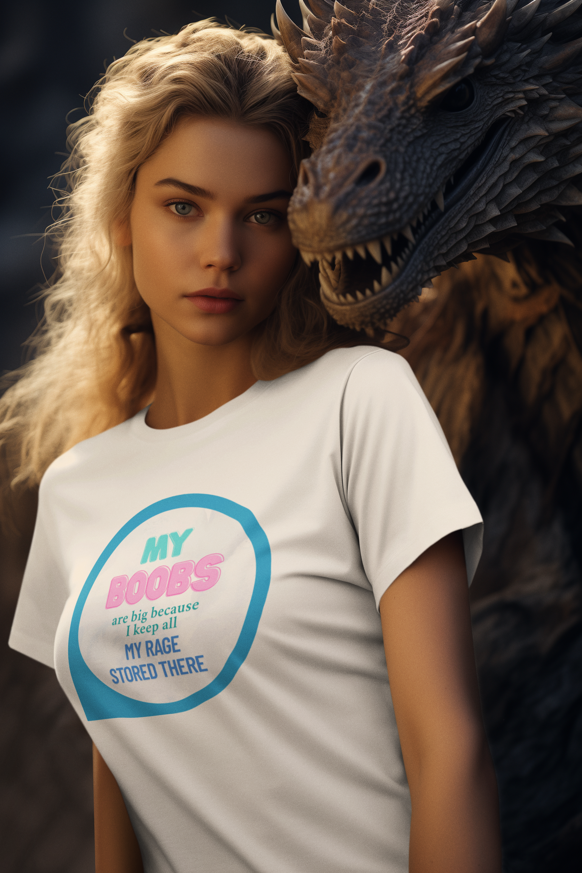 Humorous Boobs T-Shirt